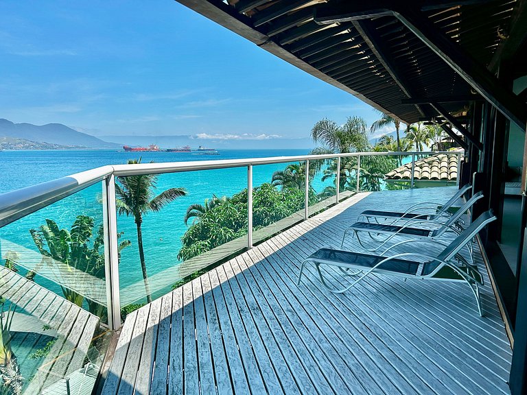 Casa costeira, Sul da Ilha, piscina e área gourmet