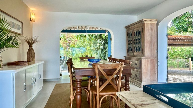 Piscina aquecida, sauna, churrasqueira, na Vila