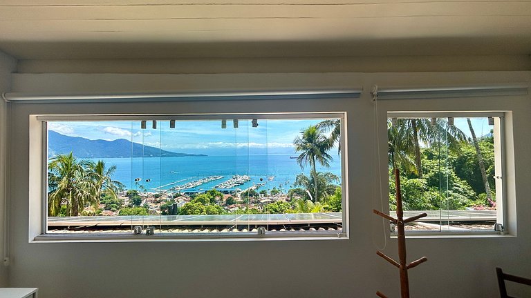 Piscina aquecida, sauna, churrasqueira, na Vila