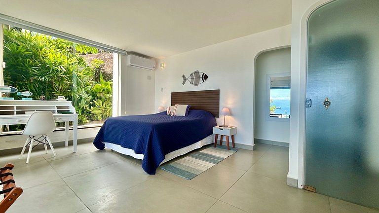 Piscina aquecida, sauna, churrasqueira, na Vila