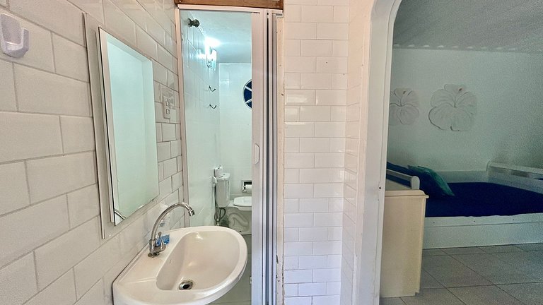 Piscina aquecida, sauna, churrasqueira, na Vila