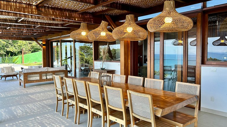 Casa em condomínio, piscina aquecida, sauna, vista