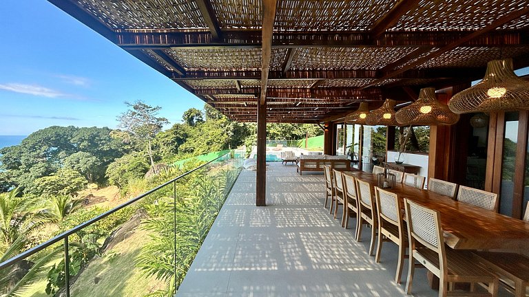Casa em condomínio, piscina aquecida, sauna, vista