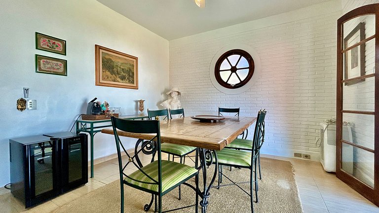 Vila História, 50m da praia, espaço gourmet