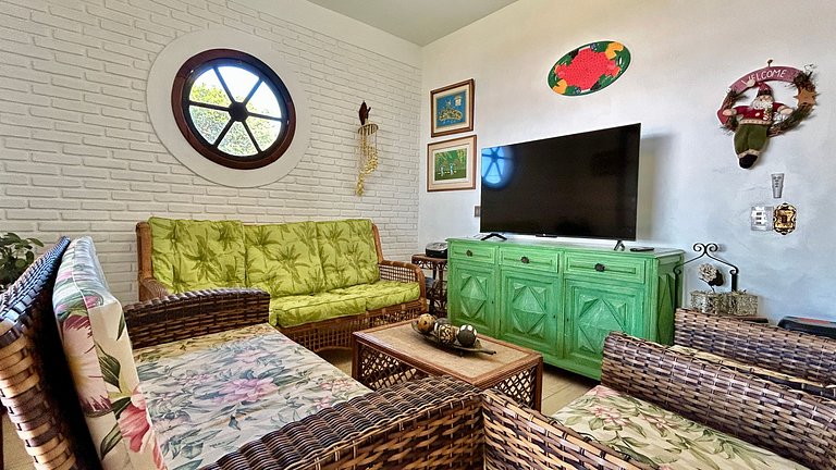 Vila História, 50m da praia, espaço gourmet