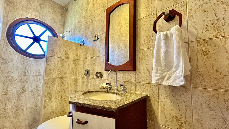 Na Vila História com conforto e espaço gourmet