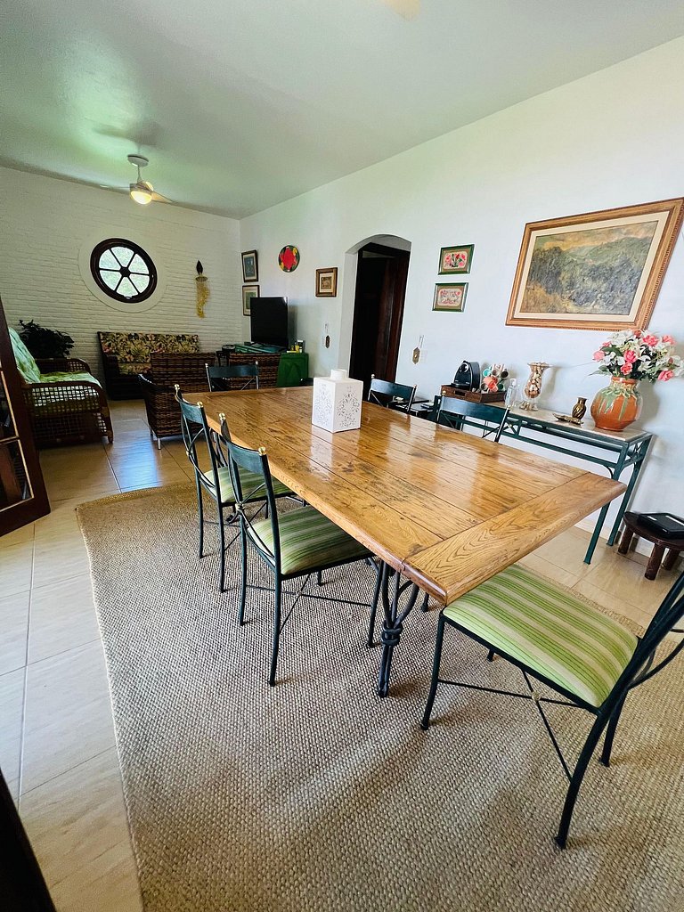 Vila História, 50m da praia, espaço gourmet