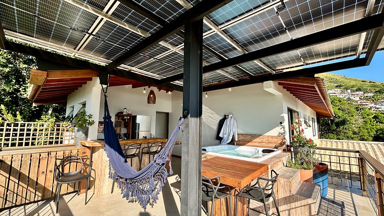 Flat com Jacuzzi Aquecida - Vila Histórica