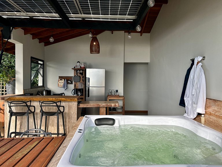 Flat com Jacuzzi Aquecida - Vila Histórica