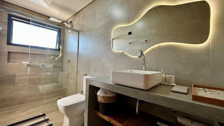 Flat com Jacuzzi Aquecida - Vila Histórica