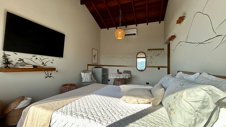 Flat com Jacuzzi Aquecida - Vila Histórica