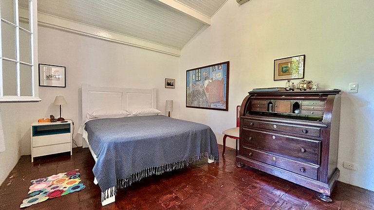 Casa pé na areia, espaço gourmet, região central