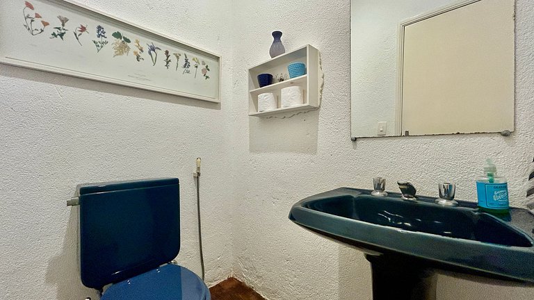 Casa pé na areia, espaço gourmet, região central