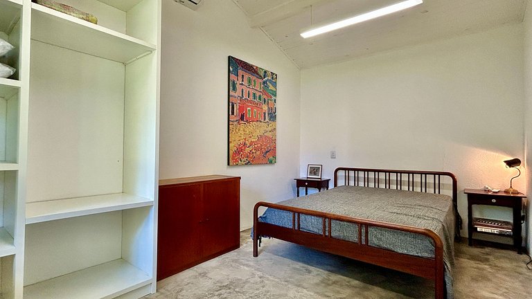 Casa pé na areia, espaço gourmet, região central