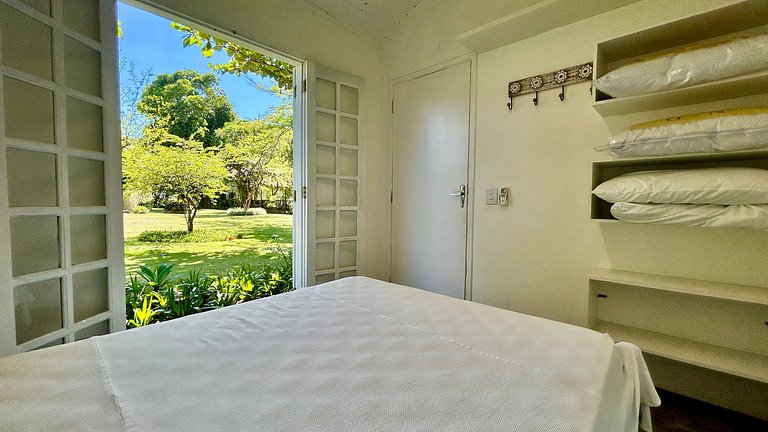 Casa pé na areia, espaço gourmet, região central