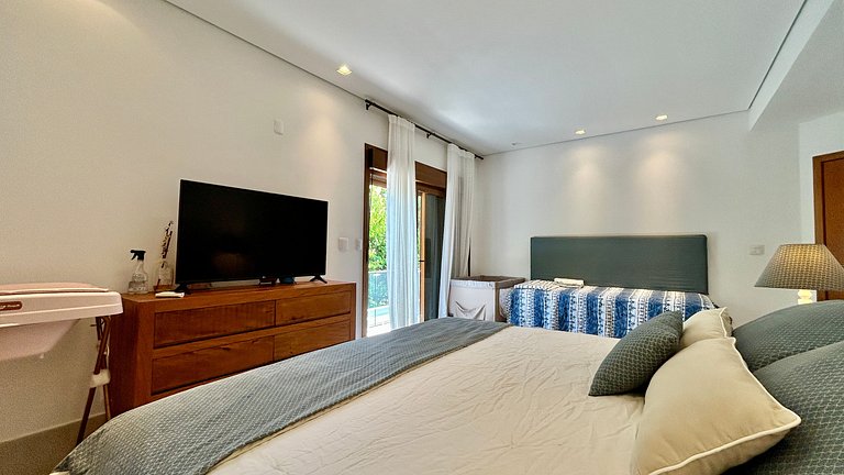 Exclusiva casa costeira, piscina aquecida, gourmet