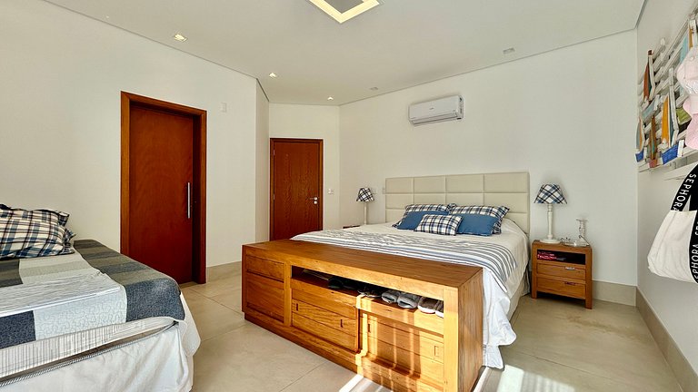 Exclusiva casa costeira, piscina aquecida, gourmet