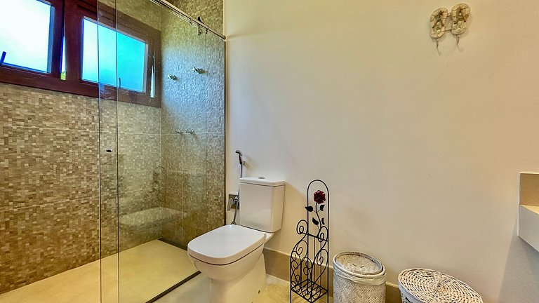 Exclusiva casa costeira, piscina aquecida, gourmet
