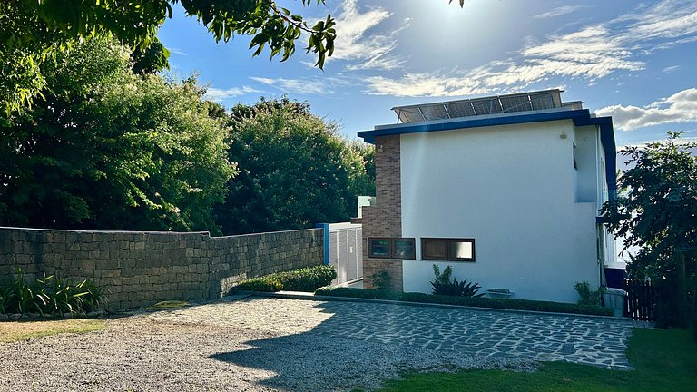 Exclusiva casa costeira, piscina aquecida, gourmet