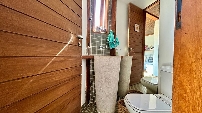 Casa em condomínio, piscina aquecida, vista