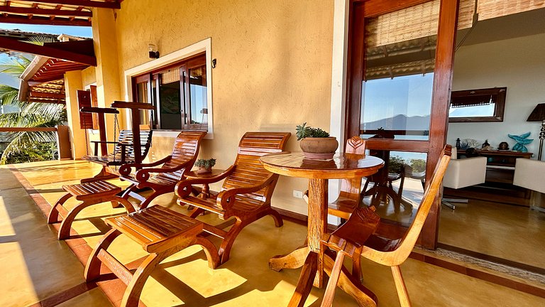 Casa Exclusiva com Vista para o Mar no Siriúba II – Ilhabela
