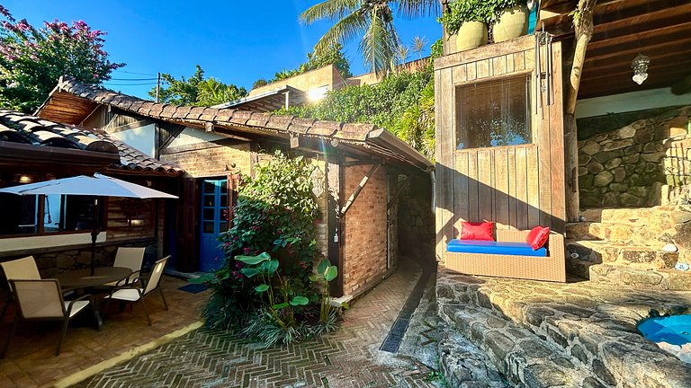 Jacuzzi aquecida, sauna e churrasqueira - Armação