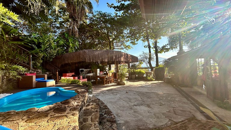 Jacuzzi aquecida, sauna e churrasqueira - Armação