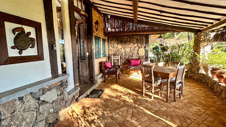 Jacuzzi aquecida, sauna e churrasqueira - Armação