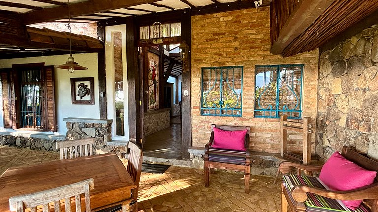 Jacuzzi aquecida, sauna e churrasqueira - Armação