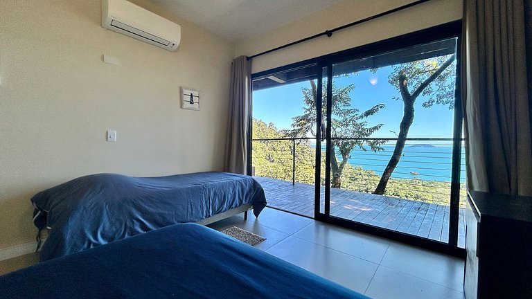 Vista mar, piscina, a 2 min da cachoeira 3 Tombos