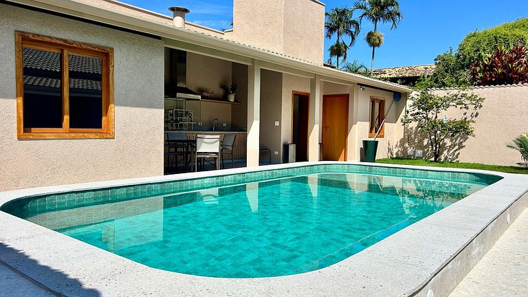 Piscina, gourmet a 50m da praia Itaquanduba