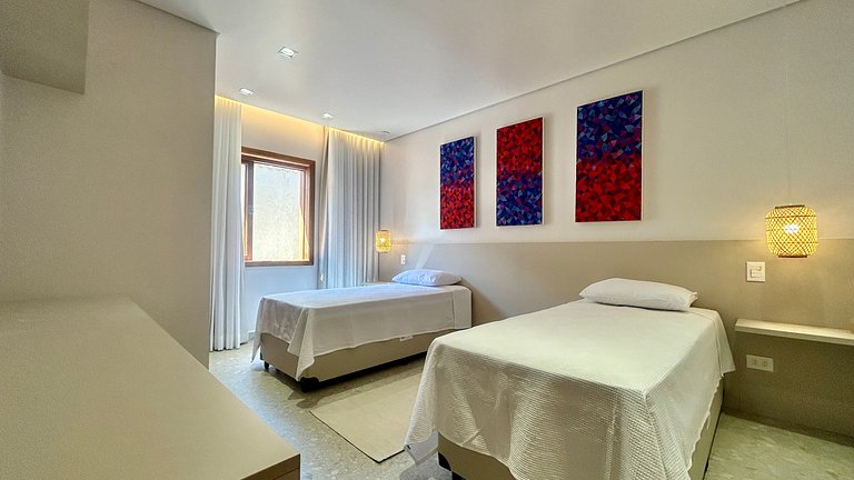 Piscina, gourmet a 50m da praia Itaquanduba