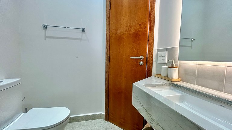 Piscina, gourmet a 50m da praia Itaquanduba
