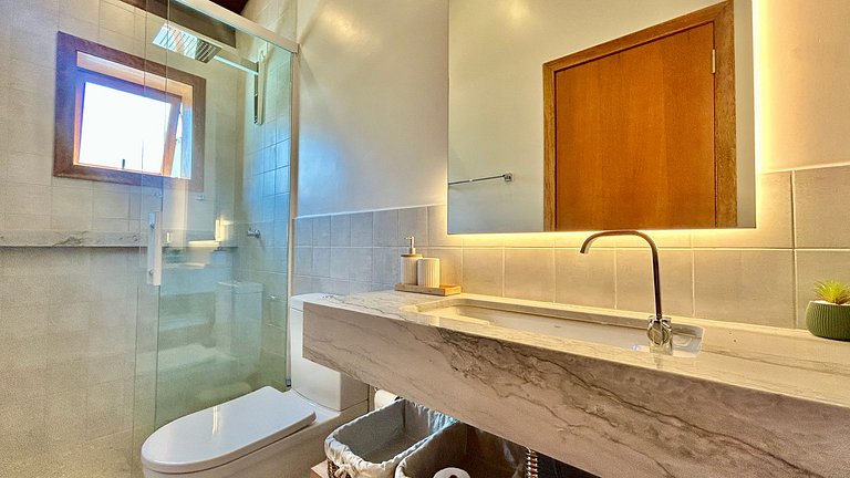 Piscina, gourmet a 50m da praia Itaquanduba